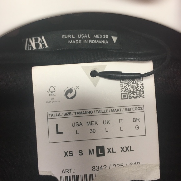 NWT Zara Pink Black Houndstooth Blazer Dress Bloggers Fav - Picture 6 of 12